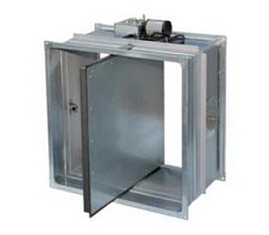 Клапан противопожарный КЛОП-2 (180) 1500x400 Вингс-М