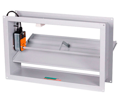 Канальный клапан КЛАД-2 600х600х165 (КДМ-2) Вингс-М